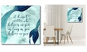 Courtside Market Mermaid Quotes II 16" x 16" Gallery-Wrapped Canvas Wall Art